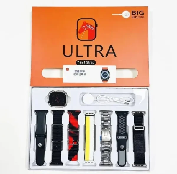 Waterproof 7 in 1 Ultra Smart Watch